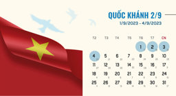 Hình ảnh chi tiết tin tức Thông báo nghỉ lễ Quốc khánh 02/9/2023 Hình ảnh tin tức Thông báo nghỉ lễ Quốc khánh 02/9/2023